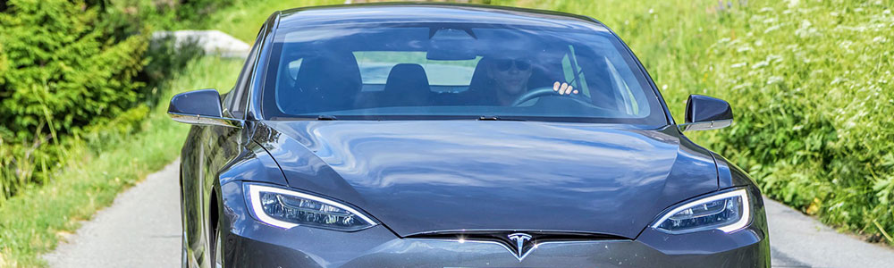 Electric charging stations for Tesla Model S Long Range Plus