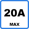 20A max 1 - Charging cable for electric motorcycles (11kW - Type 2)