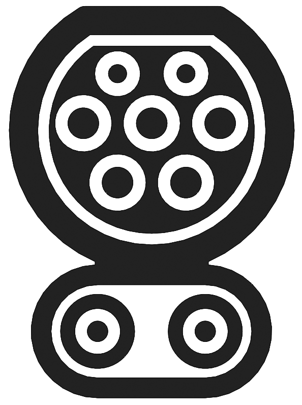 CCS Combo Type 2 Plug 1 - The electric vehicle charging plug types
