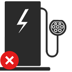 Charging station with cable and type 2 connector nc - Type 2 to domestic socket 16A adapter (WiFi version)