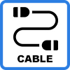 EV cable 1 - Charging cable for electric motorcycles (11kW - Type 2)