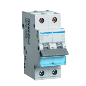 Disjoncteur bipolaire 16A