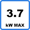 Max 3.7 2 - Draagbare EV oplader met huishoudelijke stopcontact (3,7 kW - Type 1)