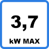 Max 37 - Adaptateur Type 2 vers prise domestique 16A (version WiFi)