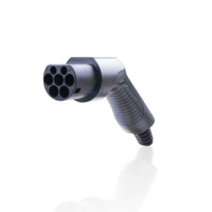 Type 2 - 32A single of three phase male plug for the charger side Type 2 - 32A single of three phase male plug for the charger side