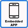 embedded app charging station - Double pedestal EV charging station with cable (up to 2 x 22kW)