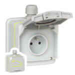 Green'up Access 16A reinforced wall outlet - Legrand Green'up Access 16A reinforced wall outlet - Legrand