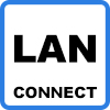 lan connect 1 - Borne de recharge KEBA P30 c-series de 2,3kW &agrave; 22kW avec RFID et connectivit&eacute; LAN