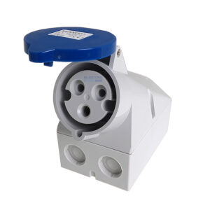 Mennekes CEE 32A 3P enkelfasige stopcontact Mennekes CEE 32A 3P enkelfasige stopcontact