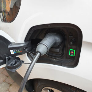 EV charging station with cable (up to 22kW)