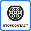 type 2 stopcontact - Duo-laadstation (2 x 3.7kW)